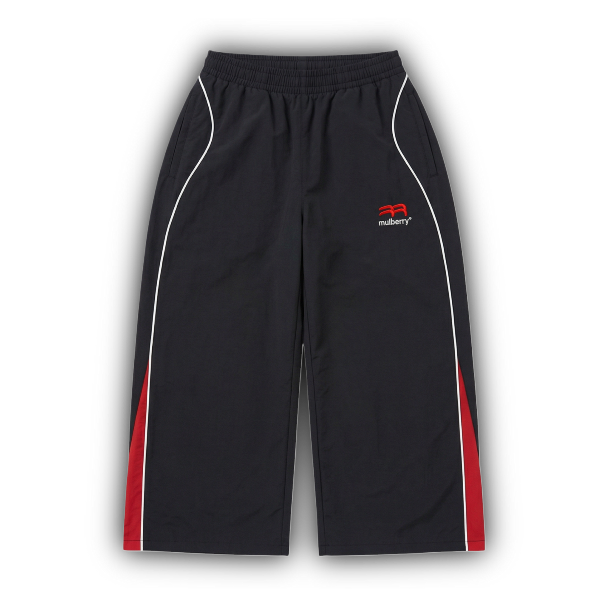 ESSENTIAL BLACK TRACK PANTS