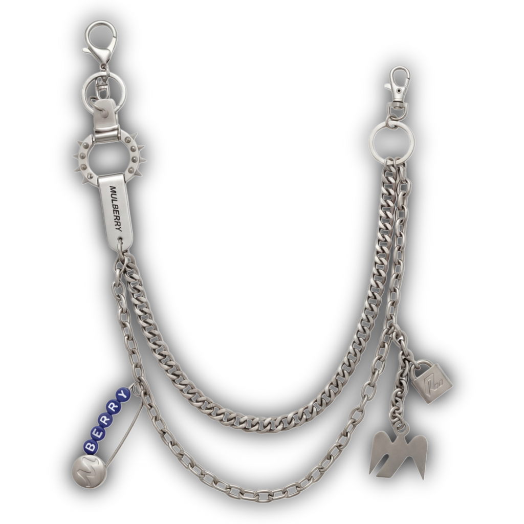 MBERRY SIGNATURE WALLET CHAIN