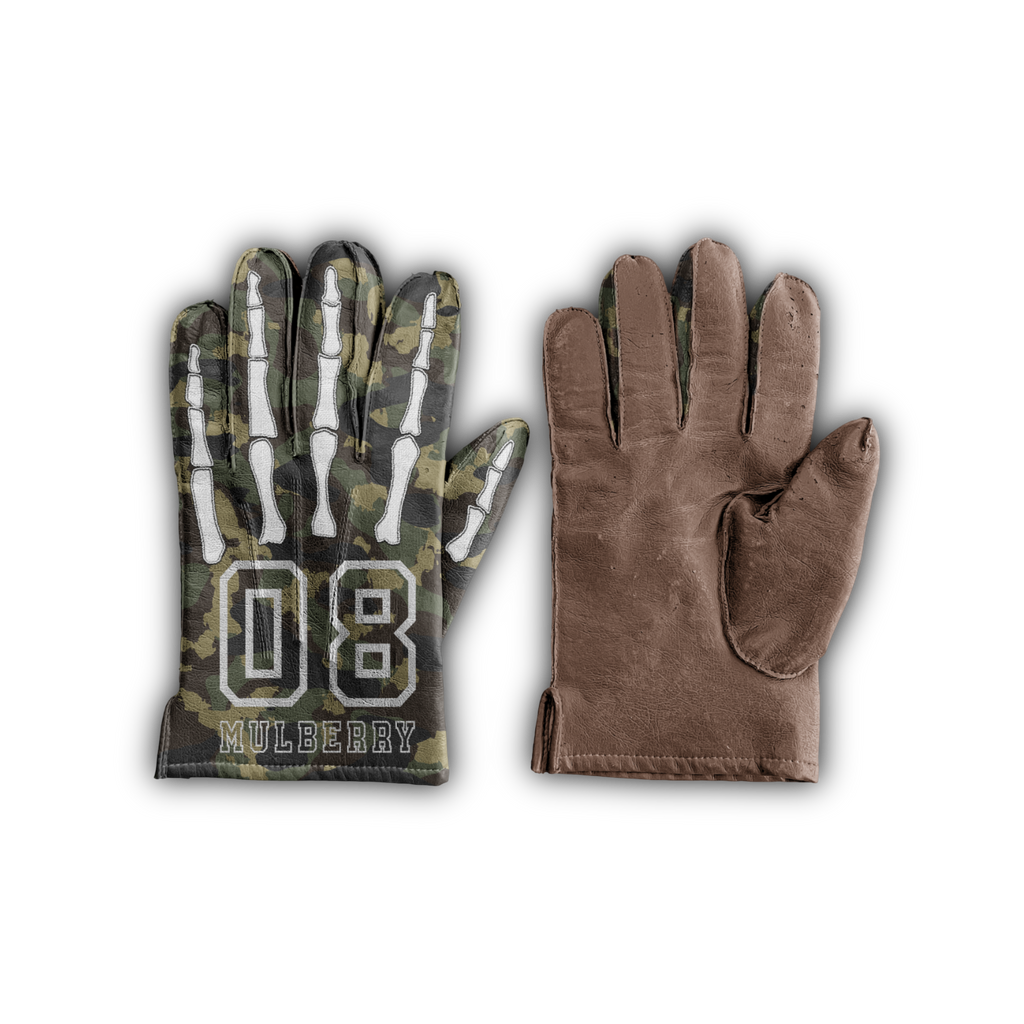CAMO BIKER GLOVES