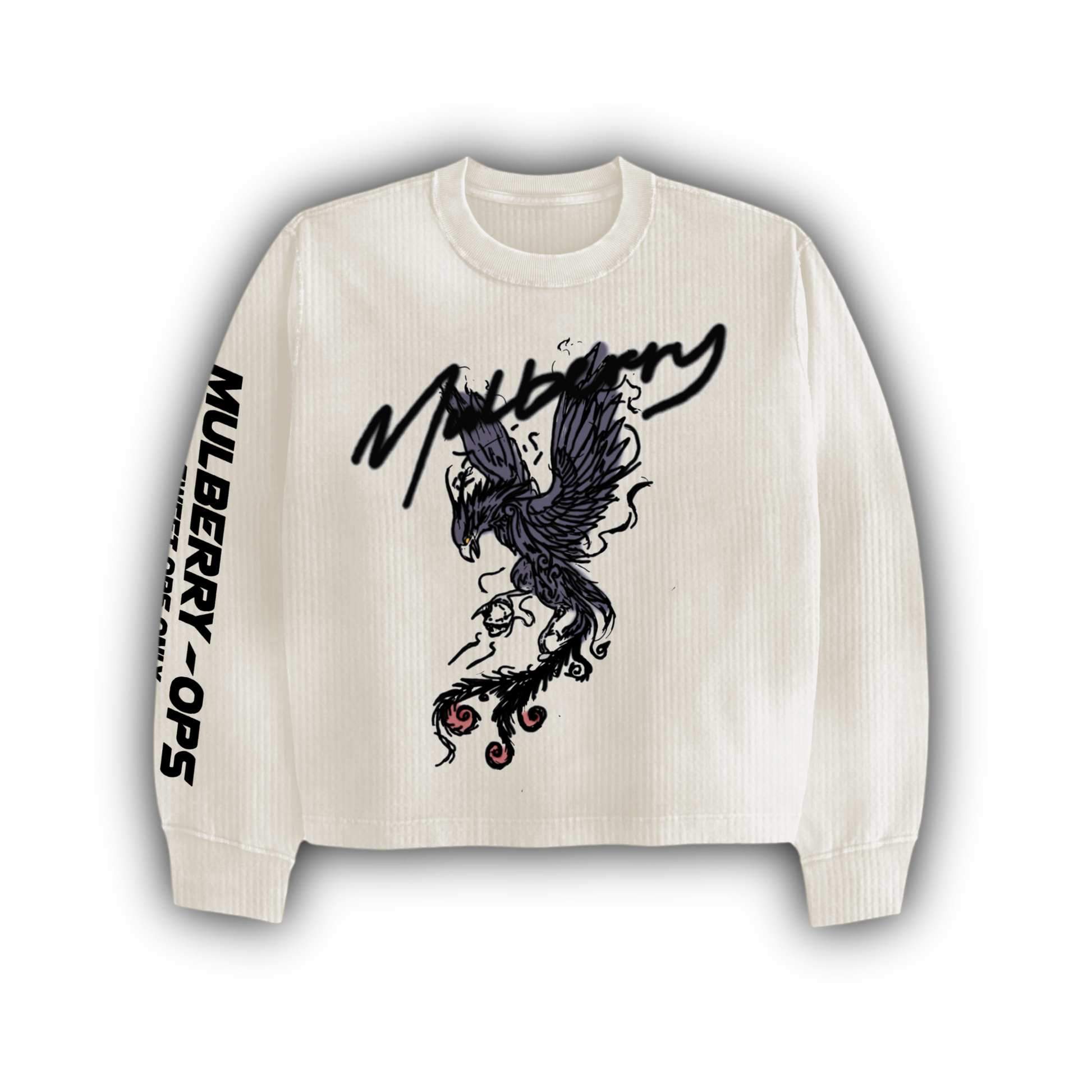 MULB HARDY CREAM LONG SLEEVE THERMAL TEE