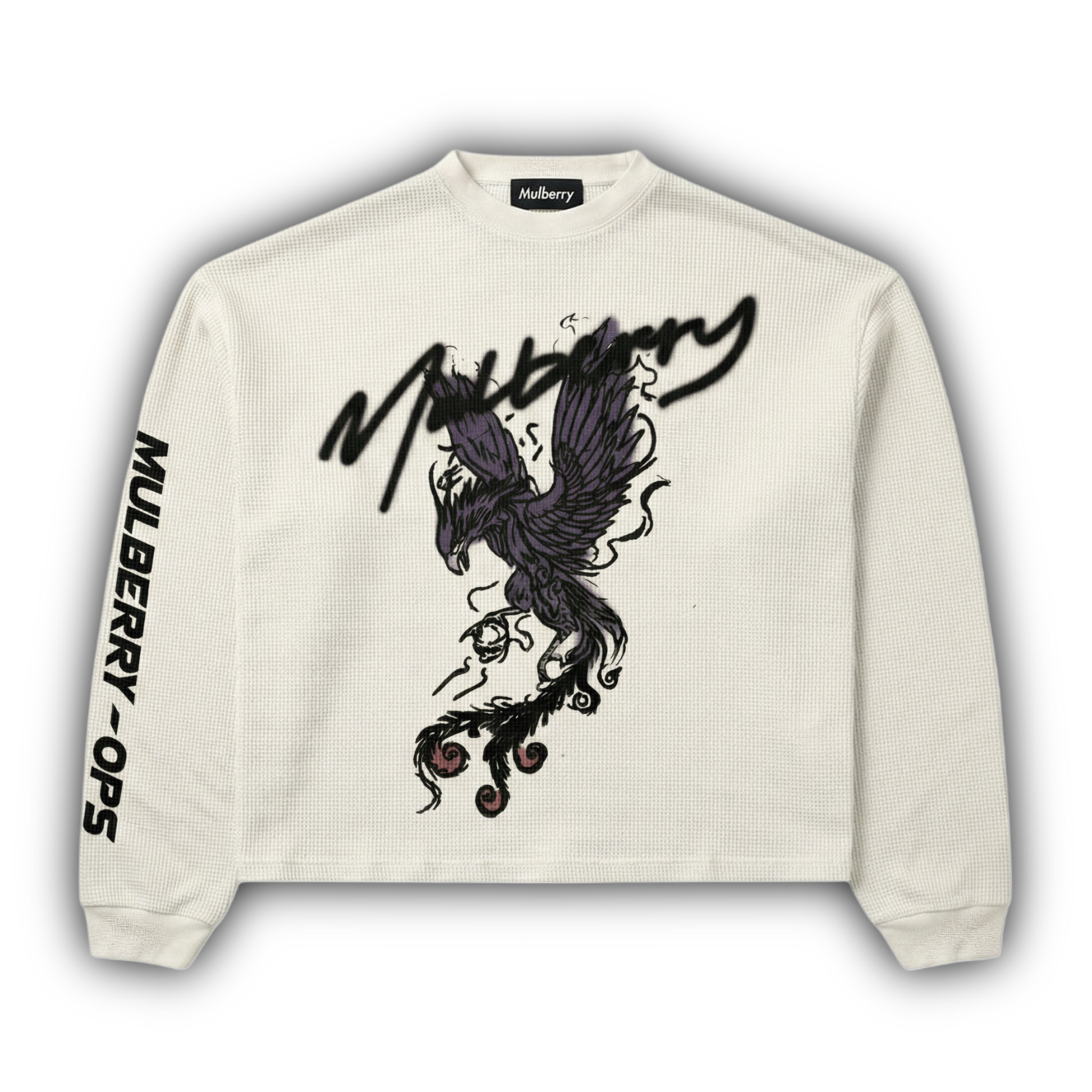 MULB HARDY CREAM LONG SLEEVE THERMAL TEE